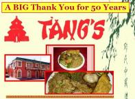 Block 13 #3 - $50 Gift Certificate for Tangs China House, Sarnia
