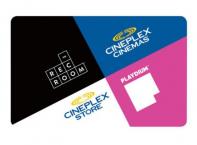 $50 Cineplex gift card