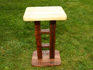  Wooden Plant Stand donatedmby Berry Calder, Forest.