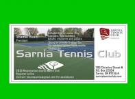 Block 17 #3 - One year adult membership for 2024 from Sarnia Tennis Club, Sarnia