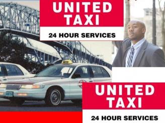  A book of 5-$5.00 taxi vouchers from United Taxi.