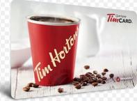 Block 19 #7 - $100 Gift Card from Tim Hortons on Exmouth St., Sarnia