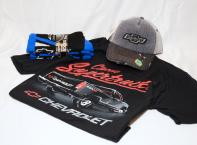 CHEV Logo Products - T Shirt (L), Socks and Ball Hat