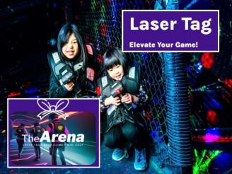  Two free games of LASER TAG for 2 (TWO) people from Laser Tag (30 minutes).