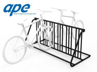  Bicycle Rack for up to 8 bikes from Active Playground Equipment, Point Edward.