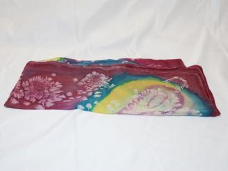  3ft x 3ft scarf from a Rotarian.
