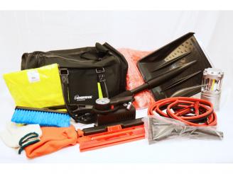  Vehicle Safety Kit (around 15 emergency items) in a duffel bag from Enbridge Inc.