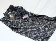 Footjoy performance golf apparel Layering piece pullover.  Easy care, 4 way stretch fabric. Size large and Grey / Black Camo style. Half Zipper construction. Long sleeve.