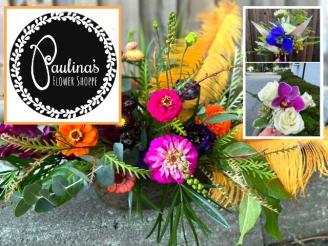  $50 Gift Certificate from Paulina's Flower Shoppe.