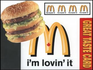  One Big Mac per month for a year from McDonald's Restaurant, Sarnia.