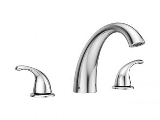  A prolife Two Handle Roman Tub Faucet from Wolseley Mechanical Group.