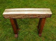 Hall/Sofa Table
Assorted wood with epoxy top and 