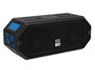 Altec Lansing HydraBlast Waterproof Bluetooth Wireless Speaker - Black/Royal Blue - this speaker is equipped with two 2