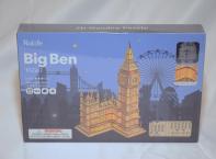 Block 56 #7 - A Rolife 3D Wooden Puzzle (Big Ben) - 220 piece puzzle from A Rotarian