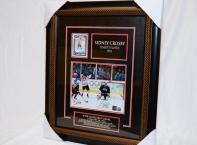 Sidney Crosby Timbits Collection - THE GOLDEN GOAL - 2010 Olympics - Autographed Photo of Game winning goal, professionally framed and matted 20