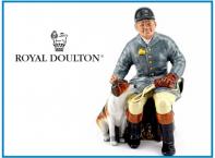 The Huntsman HN2492  Royal Doulton Figurine. This figurine was
issued in 1974.Designer:M. Nicoll Introduced:1974-1979 Discontinued.
Dimensions:H. 7.25