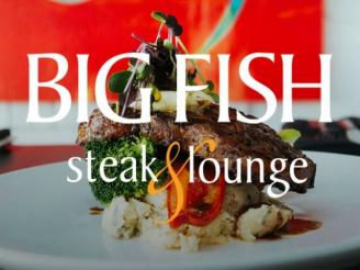  $75 Gift Card for food at Big Fish from Big Fish Steak & Lounge, Sarnia.