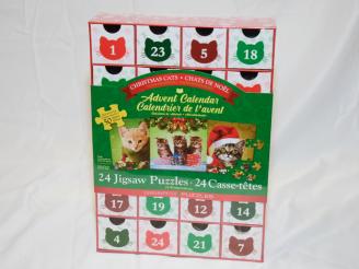  Advent Calendar -24 x 50 piece cat puzzles from a Rotary Member.