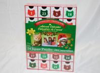 Block 7 #4 - Advent Calendar -24 x 50 piece cat puzzles from a Rotary Member