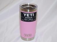 Pink YETI Rambler - 20 oz - travel cup