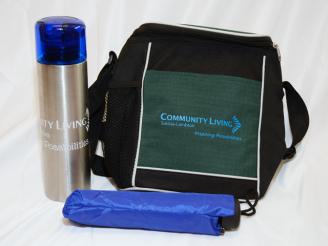  $100 Gift Card and Swag from Community Living Sarnia Lambton.