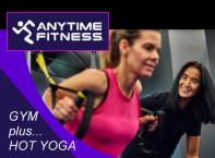 Gift card for one free hot yoga session (with a guest) 
Gift card for a free workout at the Anytime Fitness gym in Bright's Grove