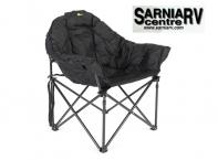 Big Dog folding chair.  comfy chair for RV or Camping.  black