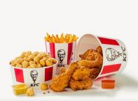 Two gift certificates each for 10 piece bucket of KFC Chicken
