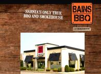 Block 80 #3 - $50 Gift Card from Bains BBQ and Smokehouse - Expires Dec. 31, 2023