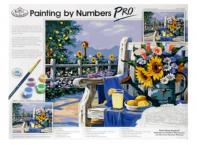 Royal & Langnickel Painting by Numbers PRO kit of Sunflowers and Lemons.  20